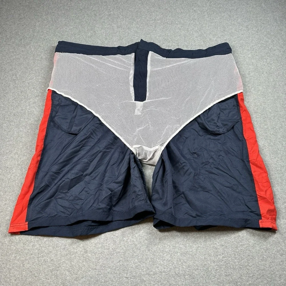 US Polo Assn Logo Tape Swim Trunks‎ 4XL Navy Red Big NWT Shorts NOTE